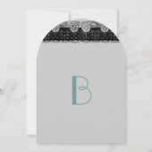 アールヌーボーオーチャードヴィンテージバ結婚ードズ・インベイテート 招待状 (裏面)