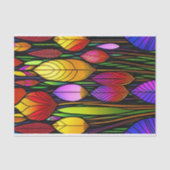 アールヌーボーカラフルのカタイル 薄葉紙 (正面)