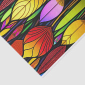 アールヌーボーカラフルのカタイル 薄葉紙 (詳細)