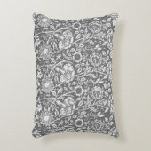 アールヌーボーカーネーションダマスク アクセントクッション (正面(垂直))