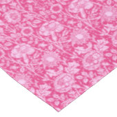 アールヌーボーカーネーション明るい赤紫色ピンク テーブルクロス (アングル)