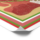 アールヌーボーガールウィンドドラゴンジュゲンドカバー16 x 20 ポスター (角)