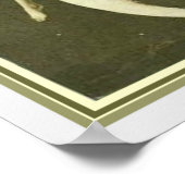 アールヌーボーガールオンザムーンポスター13 x 19 ポスター (角)