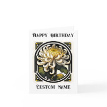 アールヌーボーキク11月誕生花