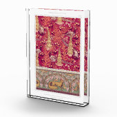 アールヌーボーキツネのキジのフォックスグラブヴェルヌイユ フォトブロック (右)