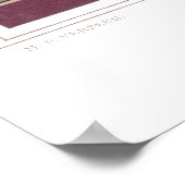 アールヌーボーキツネのキジのフォックスグラブヴェルヌイユ ポスター (角)