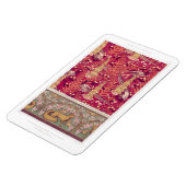 アールヌーボーキツネのキジのフォックスグラブヴェルヌイユ マグネット (左側)