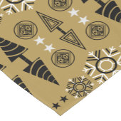 アールヌーボークリスマスの飾り ショートテーブルランナー (コーナー)