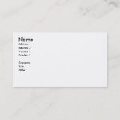 アールヌーボークレマティス付き女性 名刺 (裏面)