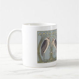 アールヌーボークレーンマグ コーヒーマグカップ