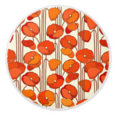 アールヌーボーケッパイズノブ セラミックノブ (正面)