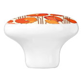 アールヌーボーケッパイズノブ セラミックノブ (側面)