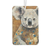 アールヌーボーコアラベア カーエアーフレッシュナー (裏面)