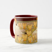 アールヌーボーコッカトー マグカップ (正面左)