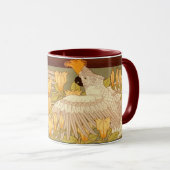 アールヌーボーコッカトー マグカップ (正面右)