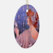 アールヌーボーコレット広告 セラミックオーナメント (右)