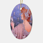 アールヌーボーコレット広告 セラミックオーナメント (左)