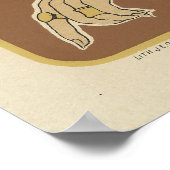 アールヌーボーコーヒー ポスター (角)