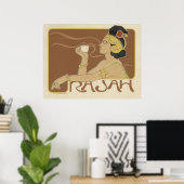 アールヌーボーコーヒー ポスター (ホームオフィス)