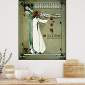アールヌーボーサロメ ポスター (キッチン)
