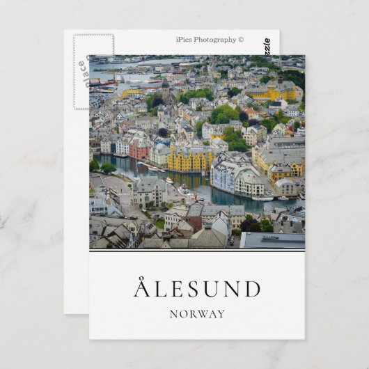 アールヌーボーシティアレスントinノルウェー ポストカード (正面/裏面)