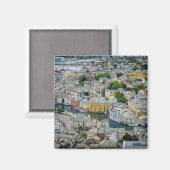 アールヌーボーシティアレスンド、ノルウェー磁石 マグネット (正面/裏面)