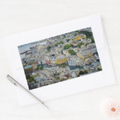 アールヌーボーシティアレッンド，ノルウェーのステッカー 長方形シール (封筒)