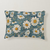 アールヌーボーシャスタデイジー アクセントクッション (裏面)