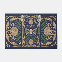 アールヌーボーシ航海のェルス ドアマット