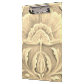 アールヌーボージャゲンストスティフラータイル金ゴールドクリーム クリップボード (左)