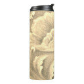 アールヌーボージャゲンストスティフラータイル金ゴールドクリーム タンブラー (回転左)