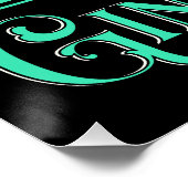 アールヌーボージン&トニック ポスター (コーナー)