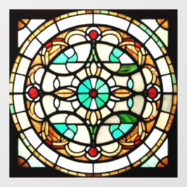 アールヌーボースクエアラウンドAIアートウィンドウ ウィンドウサイン