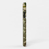 アールヌーボースコットランドのアザミのフローラの花  Case-Mate iPhoneケース (裏面/右)