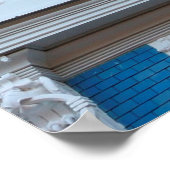 アールヌーボースタイルの断片。円弧 ポスター (角)