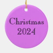 アールヌーボースタイルステンドグラス孔雀フェザー セラミックオーナメント (裏面)