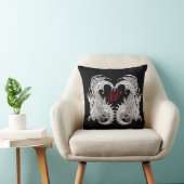 アールヌーボースタイルドラゴン クッション (椅子)