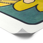 アールヌーボーステンドグラスアルフォンスミュシャ ポスター (角)