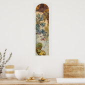 アールヌーボーステンドグラスミュシャポスター ポスター (キッチン)