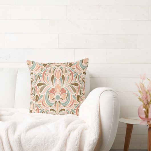 アールヌーボースピリットピーチアクアチューペ クッション (ソファ)