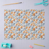 アールヌーボースモールカリフォルニアポピー10ポンド、17インチx23 薄葉紙 (クラフト)