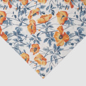 アールヌーボースモールカリフォルニアポピー10ポンド、17インチx23 薄葉紙 (詳細)