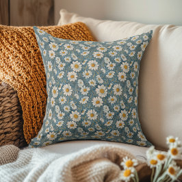 アールヌーボースモールシャスタデイジー クッション