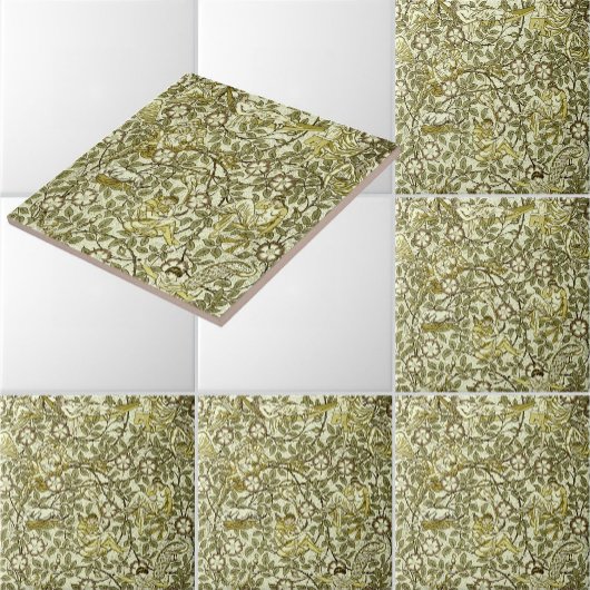 アールヌーボースリープ美しいバイウォルタークレーン タイル