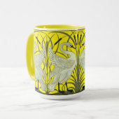 アールヌーボースワンスのフリーズパターン(ウォルタークレーン) マグカップ (正面左)