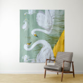 アールヌーボースワンス タペストリー (インサイチュ)