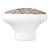 アールヌーボーセラミックノブ:スタン&フローラデザイン セラミックノブ (側面)