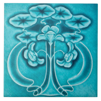 アールヌーボーセラミック暖炉ウォールタイル タイル