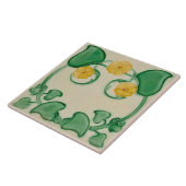 アールヌーボーセラミック暖炉ウォールタイル タイル (側面)