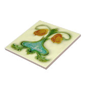 アールヌーボーソフトカラーズリーア&ボルトンc1900レプロ タイル (側面)